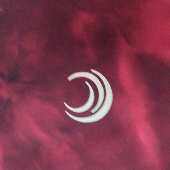 LAZULI LABEL Women's Tie Dye Lava Red Leginngs Size Small - Picture 3 of 4